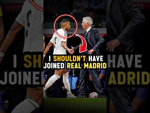 Mbappe&#039;s biggest mistake : Joining Real Madrid ! 😓 #shorts