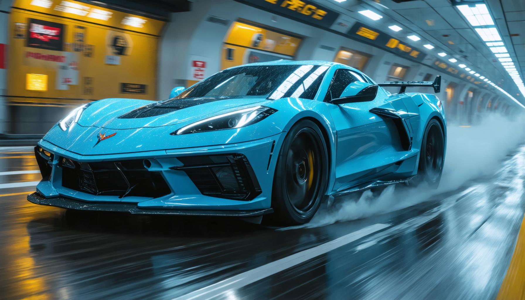Revving Resilience: The Corvette E-Ray’s Roar Through King’s New Era