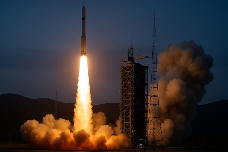 Kinas kvantsprång: Hemlig kommunikationsteknik överlever raketest — Den globala rymdkapplöpningen intensifieras